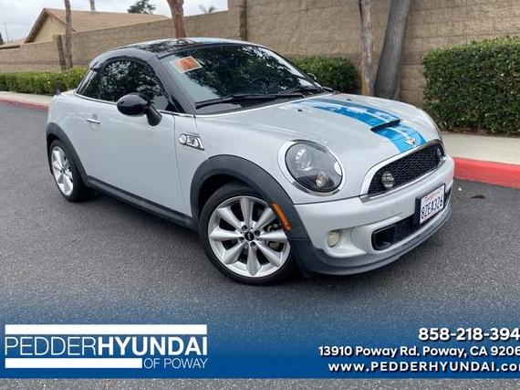 MINI COOPER COUPE 2013 WMWSX3C58DT408499 image